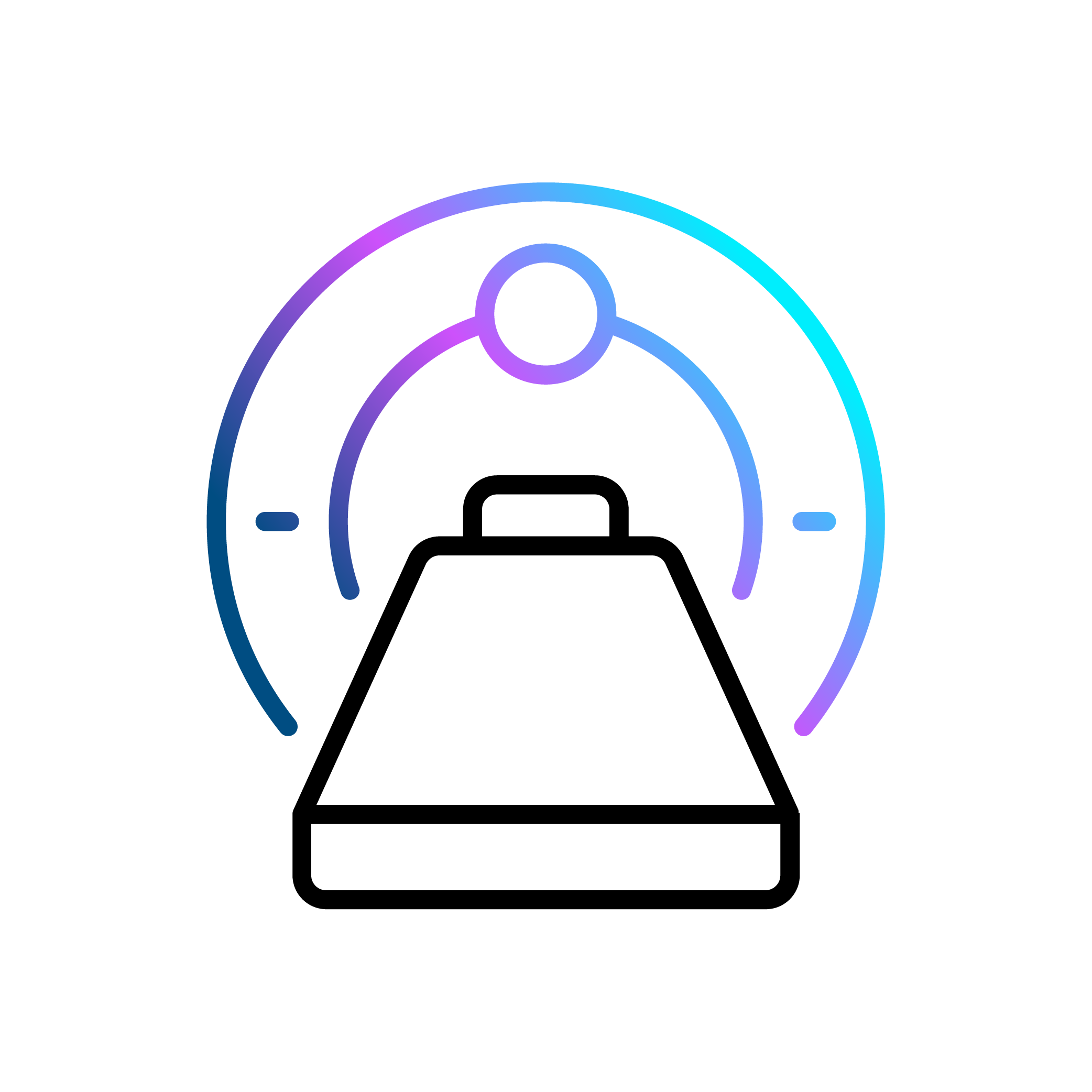 icona che rappresenta uno scanner utilizzato per ottenere un'immagine più dettagliata del cuore